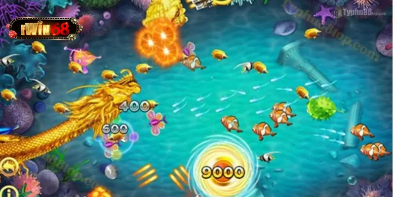 Hiệu ứng đóng băng hỗ trợ tiêu diệt boss cực nhanh.