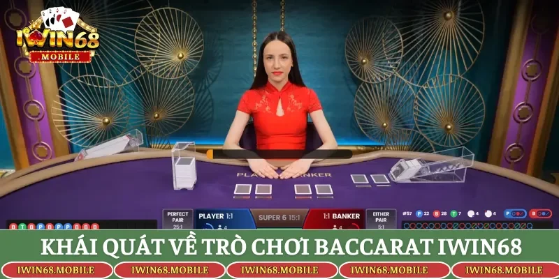 Khái quát về trò chơi Baccarat Iwin68